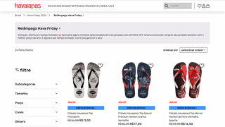 Ganhe Brindes Exclusivos Para Havaianas E Garanta As Ofertas Relmpago Hava Friday